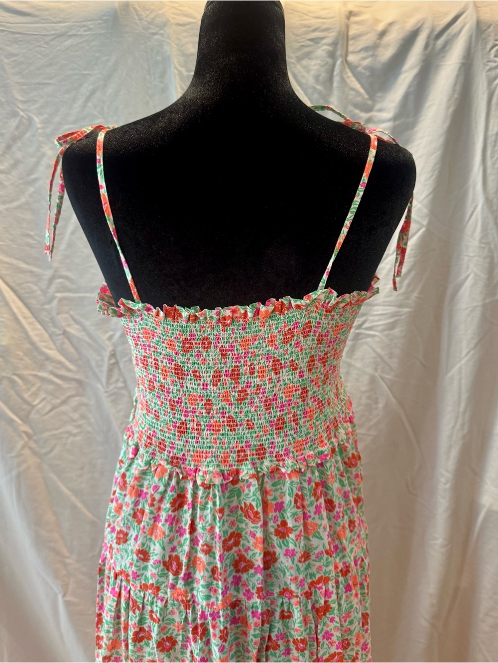 J. Crew Cotton voile smocked dress in storybook floral - Picture 8 of 9